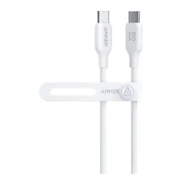 أنكر 544 كابل USB-C إلى USB-C 140 وات، 3 أقدام أبيض