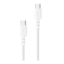 سلك شاحن انكر باورلاين بلس الاصدار الثالث من Type-C الى Type-C بطول 90 سم ابيض