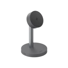 شاحن لاسلكي Aukey MagFusion بقدرة 25 واط، رمادي - LC-MC111-GY