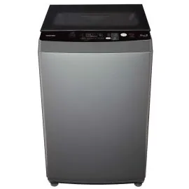 غسالة توشيبا 10 كيلو فتحة علوية فضي AW-M1100PUPBB