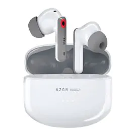 عزوم , سماعة أذن داخلية لاسلكية , بودز 2 , رمادي