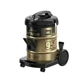 مكنسة هيتاشى 18 لتر 2100 واط اسود CV-950H SS220 BK