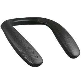 بروميت مكبر صوت محمول للرقبة مزود بتقنية البلوتوث باللون الأسود