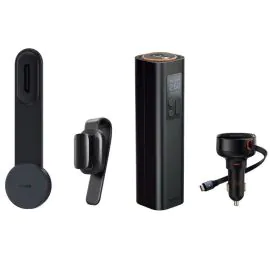 بيسيوس، صندوق هدايا، إكسسوارات سيارة، 4 في 1، أسود – C40036200117-Z1