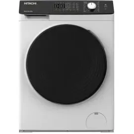 غسالة هيتاشي امامية 8 كيلو 16 برنامج 1400دورة ابيضBD-D802HVOW