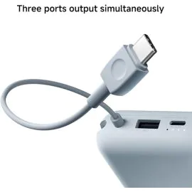 باور بانك شاومي 10 كيلو مللي أمبير BHR9073GL أزرق ثلجي GL