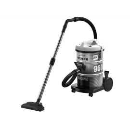 مكنسة هيتاشى برميل 21 لتر 2200 واط رصاصى CV-960F SS220 PG