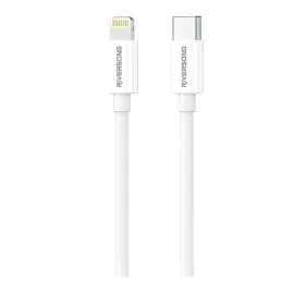 ريفرسونج كابل لايتنينج إلى تايب سي لوتس 08 بطول 1 متر رمادي