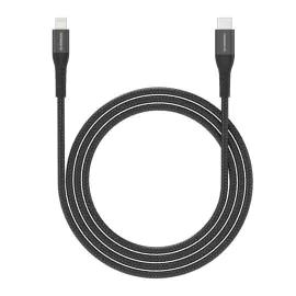 ريفرسونج شاحن جوال تايب سي 3 متر أسود