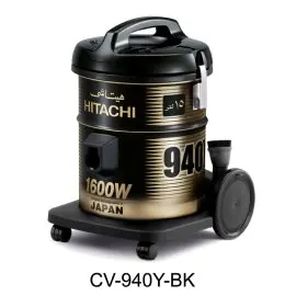 مكنسة هيتاشي برميل 15 لتر 1600 واط اسود CV-940YBK