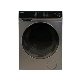 غسالة توشيبا  امامية 10 ك  سلفر تنشيف7 ك TWD-BJ110M4BB(SK)