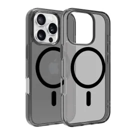 ديفايسد، غطاء ماج سيف ايفون 16 برو ماكس سموك، اسود 