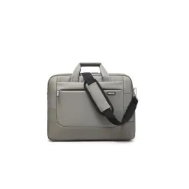 داتا زون ,حقيبة كتف للكمبيوتر المحمول مقاس 15.6 بوصة , رمادي