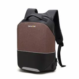 داتازون , حقيبة ظهر كبيرة للكمبيوتر المحمول نحيفة وخفيفة الوزن , بني