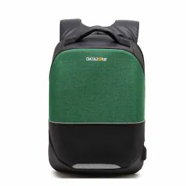 داتازون , حقيبة ظهر كبيرة للكمبيوتر المحمول رفيعة وخفيفة الوزن ,الاخضر