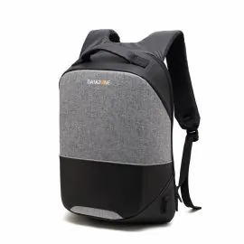 داتازون , حقيبة ظهر كبيرة للكمبيوتر المحمول رفيعة وخفيفة الوزن ,رمادي