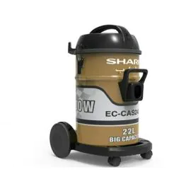 مكنسة شارب برميل 2400 واط 22 لتر ذهبي EC-CAS2422-Z