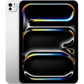 آبل آيباد برو 11 إنش (2025) بمعالج إم 5، واي فاي، سعة 256 جيجابايت، اللون الفضي