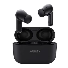 سماعة أذن لا سلكيه أوكي, مع  ANC M1NC ,أسود