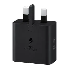 سامسونج، محول السفر نوع سي ، 25 واط، أسود