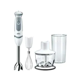 خلاط يدوي براون 1000 واط 0.5 لتر ابيض MQ5235WH