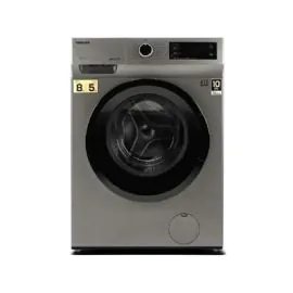 غسالة توشيبا 8 ك فتحة امامية فضي TWD-BK90S2(SK)