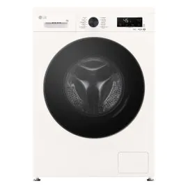 غسالة إل جي تحميل أمامي – إنفرتر، بدون نشافة، 9 كجم، 9 برامج، ابيض – WFF0914WH