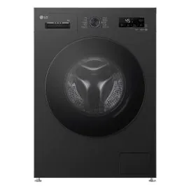 غسالة إل جي تحميل أمامي – إنفرتر، بدون نشافة، 9 كجم، 9 برامج، أسود – WFF0914MB