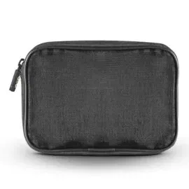 قوي , حقيبة صغيرة الحجم لملحقات الهواتف , أسود 