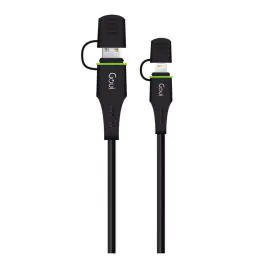 قوي , سلك شاحن فليكس كيبل 1.5 متر , أسود 