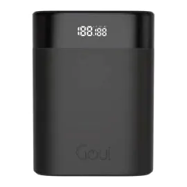 قوي , بطارية متنقلة بسعة 30,000 مللي أمبير في الساعة , قوة 140 واط , أسود 