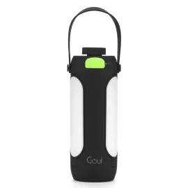  جوي، مصباح قابل للطي + مكبر صوت + بطارية متنقلة، أسود 