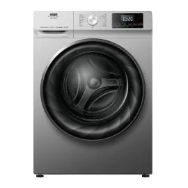 غسالة هام أمامية 10 كيلو، تنشيف 6 كيلو، موتور انفرتر، فضي - HMFL10D6S-22