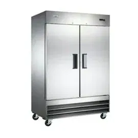 ثلاجة هام عرض تجارية، 47 قدم مكعب، ستيل - HM4700SCK21