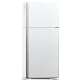 ثلاجة هيتاشي، فريزر علوي، سعة 19.4 قدم، أبيض - R-V700PS7K-1TWH