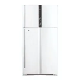 ثلاجة هيتاشي،بابين، سعة 24.8 قدم، بابين، أبيض - R-V905PS1KVTWH