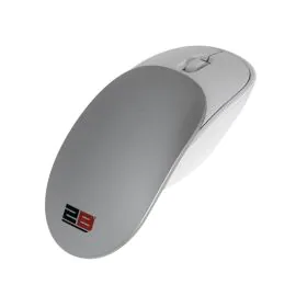 توبي ماوس لاسلكي 2.4 جيجا مع غطاء متحرك بطارية قابلة للشحن أبيض * فضي