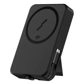 باور بانك لاسلكي مغناطيسي جودا  , 10,000 مللي أمبير , 20 واط, منفذ واحد (لاسلكي),  أسود – PB011ABUN1