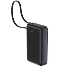 باور بانك جودا ,20,000 مللي أمبير, 20 واط ,  منفذ واحد للإخراج (كابل USB‑C مدمج) ,  أسود – PB002ABUN1