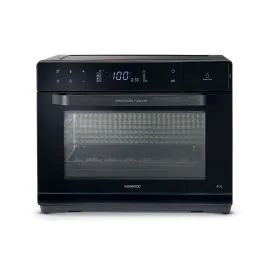 فرن بخار كينوود وقلاية هوائية، 40 لتر، 2000 واط، أسود - OWMOS40.000BK