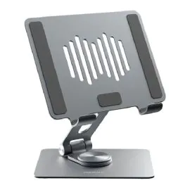 موماكس , حامل تابلت قابل للطي والتدوير 360 درجة، رمادي 