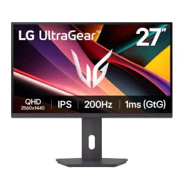 شاشة ألعاب إل جي، 27 بوصة، QHD، بمعدل تحديث 200 هرتز، 27G610A-B.AMIQ