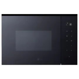 ميكروويف إل جي مدمج، بدون شواية، سعة 25 لتر، أسود - MGBZ2593F