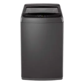 غسالة إل جي إنفرترتعبئة علوية، 8 كجم، 6 برامج، أسود متوسط – WTB08CND