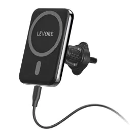 ليفور شاحن سيارة لاسلكي مغناطيسي بقوة 15 واط LS11-BK