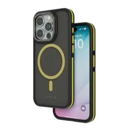 حافظة ليفيلو روج لهاتف آيفون 15 برو أصفر