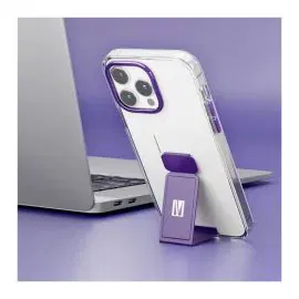 ليفيلو , حامل مورفيكس كلارا 14 برو ماكس شفاف , حامل بنفسجي