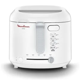 قلاية زيت عميقة مولينكس أونو، 1.8 لتر، 1470 واط، ابيض - AF203127