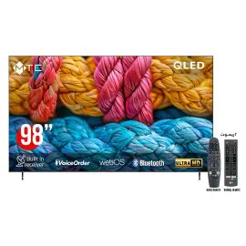 شاشة تلفزيون MTC مقاس 98 بوصة 4K UHD ذكي QLED - موديل QMT98UH700WOS