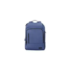 بروميت , حقيبة ظهر الاحترافية للكمبيوتر المحمول مضادة للسرقة مقاس 17.3 بوصة,أزرق